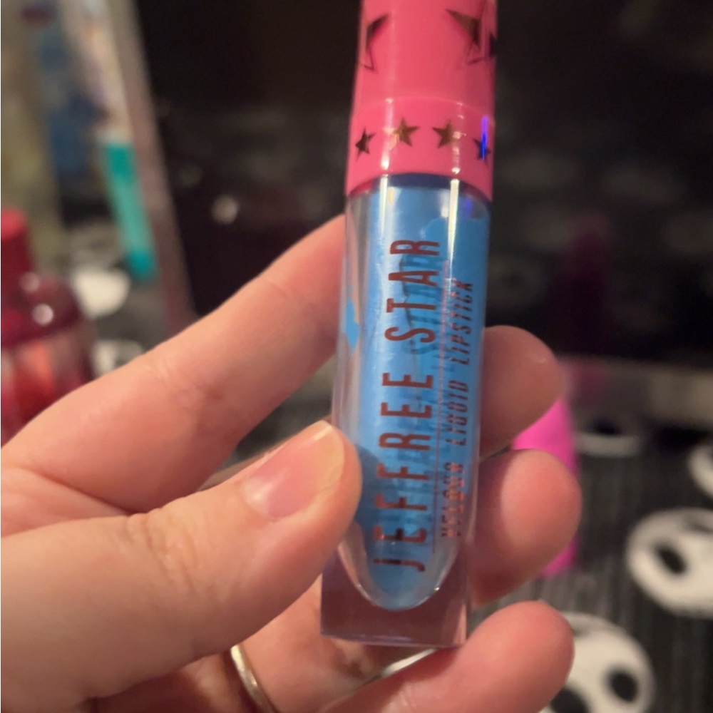 Blue Matte Lipstick - Picture 2 of 2